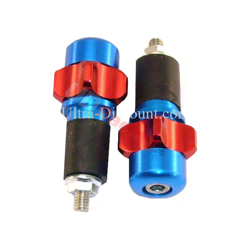 Lenkerende Tuning rot/dunkelblau (Typ 2), Teile Pocket Bike ZPF