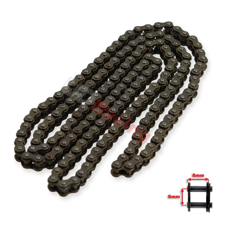 Kette verstrkt 83 Glieder kleine Teilung fr pocket bike, Teile Pocket Blata MT4