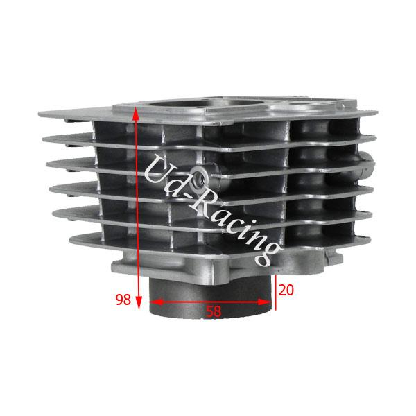 Kit Lifan 138 ccm f�r 125 ccm Dirtbike-Motor Kolben �54/14 (1P52FMI), Ersatzteile Dirt bike
