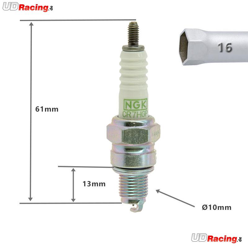 Zündkerze NGK Platinium für Baotian BT49QT-7, Ersatzteile Baotian BT49QT-7 Zündkerze NGK Platinium für Baotian BT49QT-7, Ersatzteile Baotian BT49QT-7