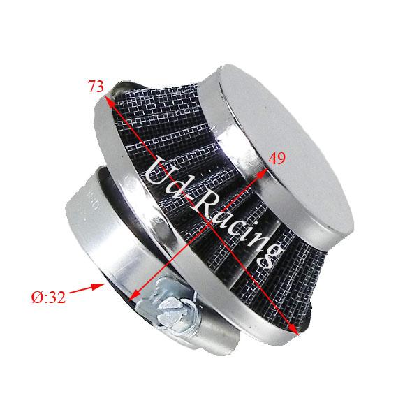 Filter Racing für Pocket Bike H2O / MTA4 (Ø:32mm), Teile Pocket Blata MT4 Filter Racing für Pocket Bike H2O / MTA4 (Ø:32mm), Teile Pocket Blata MT4