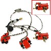 Bremsen kompletter Satz f�r Quad 250 ccm ST-9E (type 2), Ersatz Shineray 250 STIXE ST9E
