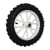 Komplettes Hinterrad Wei� f�r Pocket bike cross (10'', Typ 2), Pocket Cross Teile