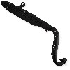Auspuff f�r Dax 125 ccm - Schwarz, Teile Dax Skymax