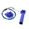 Gasgriff (schnell), violett, Qualit�tsprodukt + Kabel, blau, Ersatzteile Pocket bike