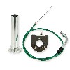 Gasgriff Schnell Qualit�tsprodukt (Alu) + Kabel, Teile Pockets Polini 911 GP3