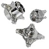 Radnabe Tuning vorn-hinten 10mm f�r Dax 50 ccm bis 125 ccm (Chrom), Teile Dax Skymax
