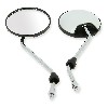 R�ckspiegel Satz f�r Citycoco Scooter - Weiss, Citycoco Ersatzteile