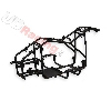 Rahmen Quad Big Foot elektrisch, Teile ATV 110cc - 125cc