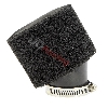 Doppel-Schaum-Winkel-Luftfilter 44 mm, schwarz, Ersatz Chinese Quad 200ccm