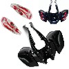 Verkleidung f�r Quad Shineray 200 ccm + Aufkleber (vorn), Ersatz Chinese Quad 200ccm