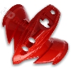 Vordere Verkleidug f�r Quad Shineray 250 ccm ST-9C - ROT, Ersatzteile Shineray 250 ST9C