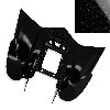 Spo�ler hinten f�r Quad Shineray  250ccm ST-9C - SCHWARZ, Ersatzteile Shineray 250 ST9C