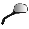 R�ckspiegel rechts f�r Scooter Baotian BT49QT-9, Ersatzteile Baotian BT49QT-9