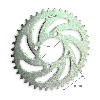 Kettenkranz, verst�rkt, 41 Z, Zahnteilung 420 f�r dirt bike (Typ 2), Ersatzteile Dirt bike