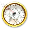 Felge hinten 14', gold, f�r dirtbike (Typ 3), Ersatzteile Dirt bike