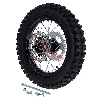 Rad hinten komplett 14', schwarz, f�r dirt bike AGB30, Ersatzteile Dirt bike