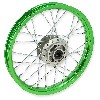 Felge vorn 14'', gr�n, f�r dirt bike AGB27 (Typ 1), Ersatzteile Dirt bike