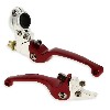 Griffe aus Alu  (Paar), rot, f�r dirt bike Typ UD Racing, Ersatzteile Dirt bike