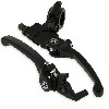 Griffe (Paar) f�r dirt bike - Schwarz, Ersatzteile Dirt bike