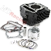 Zylinder Kolben schwartz f�r dirt bike 125ccm ( LIFAN : 1P52FMI ), Ersatzteile Dirt bike