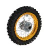 Rad hinten 12'', gold, (Spikes 12 mm) f�r dirt bike AGB27, Ersatzteile Dirt bike