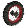 Rad hinten 12'', rot, f�r dirt bike AGB29, Ersatzteile Dirt bike