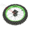 Rad vorn 14'', gr�n, f�r dirt bike AGB29, Ersatzteile Dirt bike