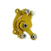 Bremssattel vorn gelb f�r Pockets Supermot, Teile Pocket Replik R1
