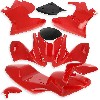 Verkleidung f�r pocket bike 47 49 ccm rot, Ersatzteile Pocket bike