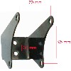 Motorhalterung f�r Quad Shineray 200 ccm STIIE, Ersatzteile Shineray 200STIIE und STIIEB