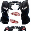 Verkleidung f�r Quad Shineray 200 ccm + Aufkleber (hinten), Ersatzteile Shineray 200STIIE und STIIEB