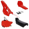 Verkleidung komplett f�r Yamaha PW80 (Rot), Ersatzteile YAMAHA PW80