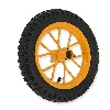 Komplettes Hinterrad f�r Pocket bike cross (8'' Gelb), Pocket Cross Teile