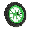 Komplettes Hinterrad f�r Pocket bike cross (8'' Gr�n), Pocket Cross Teile