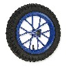 Komplettes Vorderrad f�r Pocket bike cross (8'' blau), Pocket Cross Teile