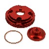 Zylinderkopf Racing, rot (Typ B), Pocket quad Teile