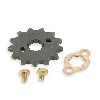 Ritzel und Befestigung f�r Motoren 50ccm f�r PBR Skyteam, Teile PBR Skyteam ZB Honda