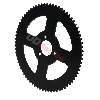 Kettenkranz verst�rkt 74 Z�hne kleine Teilung, Teile Pocket Bike ZPF
