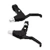 Bremsgriff aus Aluminium, Schwarz, Teile Pocket Bike ZPF