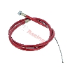 Bremszug  vorn, Tuning, rot, 70 cm, Teile Pocket Blata MT4