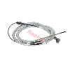 Bremszug vorn, alu, 50 cm f�r Tuning, Teile Pockets Polini 911 GP3