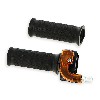 Gasgriff schnell Qualit�tsprodukt rot-schwarz, Teile Pockets Polini 911 GP3