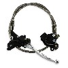 Hydraulikbremsen-Satz hinten, Teile Pockets Supermoto