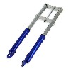 Gabel f�r pocket bike Supermotard blau, Teile Pockets Supermoto