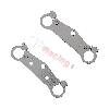Gabelbr�cke Tuning (Paar) f�r pocket bike, chrom, Teile Pockets Supermoto