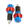 Lenkstangenende Tuning rot/dunkelblau (Typ 2), Teile Pockets Supermoto