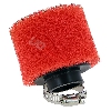 Luftfilter mit beidseitig Schaumstoff 36 mm, rot, Teile Pockets Supermoto
