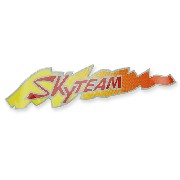 SkyTeam-Aufkleber für Skymax (gelb-orange-rot)