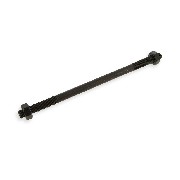 Achse Vorderrad + Muttern amerikanischen Schritten fr pocket bike (190mm) type2